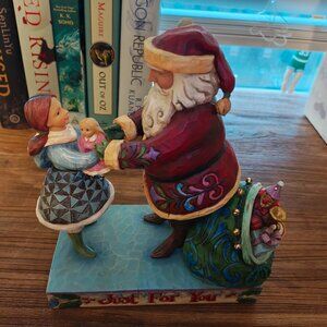 Jim Shore - Just For You - Santa w/Little Girl Figurine - #4009050